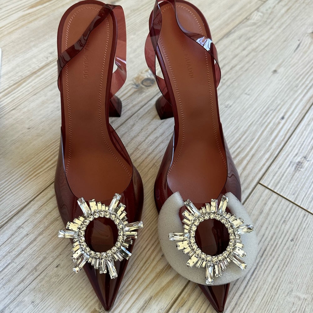 Amina Belgium heels never worn / final sale